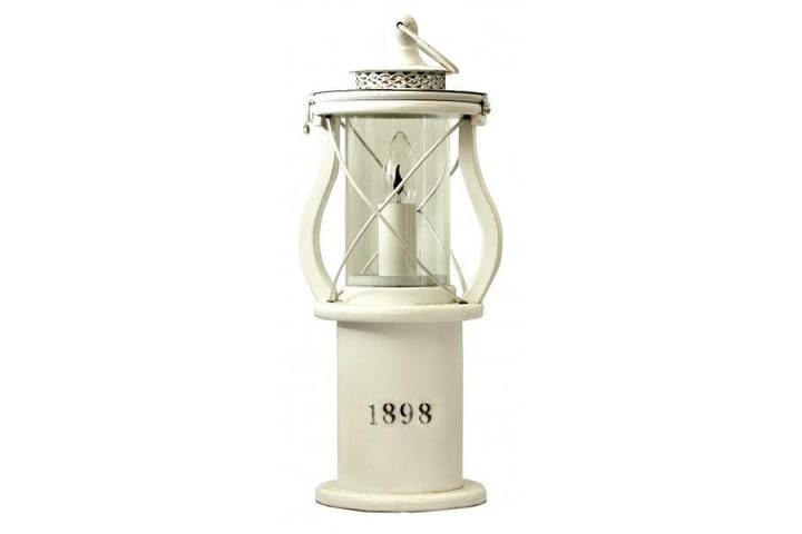 Cottex Bordslampa - Vit - Fönsterlampa - Bordslampa - Fönsterlampa på fot - Sängbordslampa - Hall lampa
