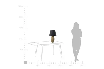 Ebro Bordslampa 33 cm - Guld - Belysning - Lampor & belysning inomhus - Bordslampa