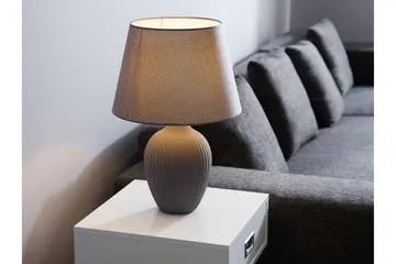 Fergus Bordslampa 33 cm - Grå - Belysning - Lampor & belysning inomhus - Bordslampa
