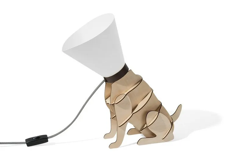 Isna Bordslampa 24 cm, Vit