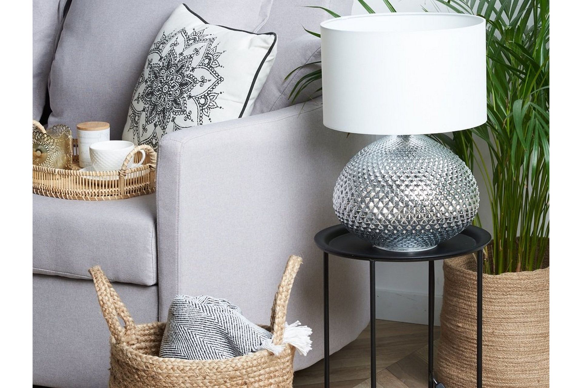 Madon Bordslampa 32 cm - Silver