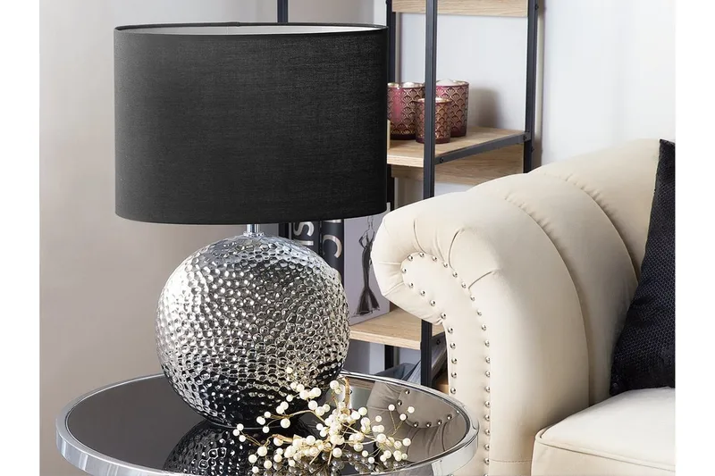Nasva Bordslampa 35 cm - Silver - Belysning - Lampor & belysning inomhus - Bordslampa