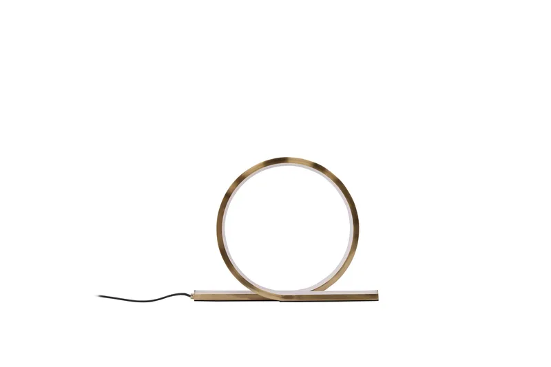 Saunier Bordslampa 23,5 cm, Gul