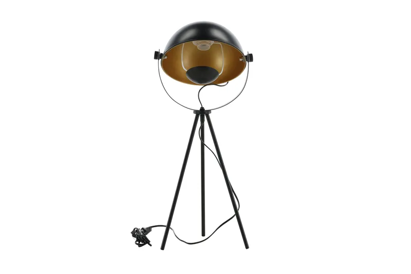 Search Bordslampa, Svart/Mässing