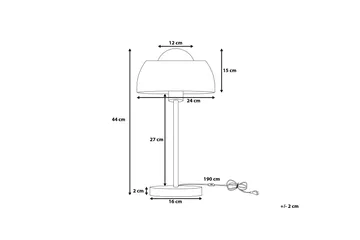 Senette Bordslampa 24 cm - Silver - Belysning - Lampor & belysning inomhus - Bordslampa