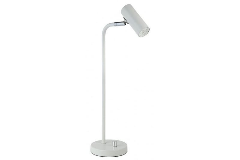 Skrivbordslampa 20 cm LED m Dimmer Vit - Oriva - Läslampa bord - Skrivbordslampor & kontorslampor