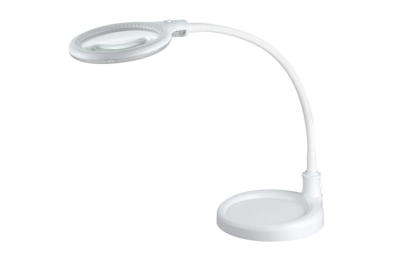 Skrivbordslampa Magni Förstoring Vit - Halo Design - Läslampa bord - Skrivbordslampor & kontorslampor