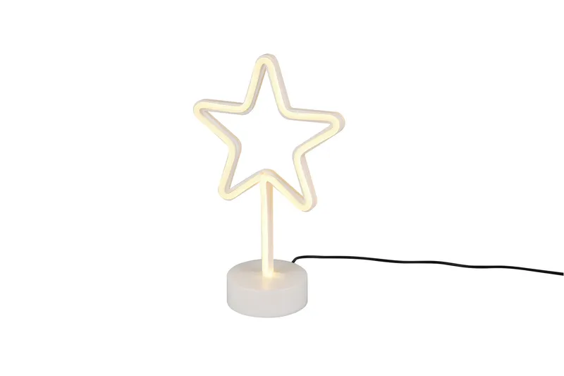 Star LED Bordslampa vit - Vit - Belysning - Lampor & belysning inomhus - Bordslampa