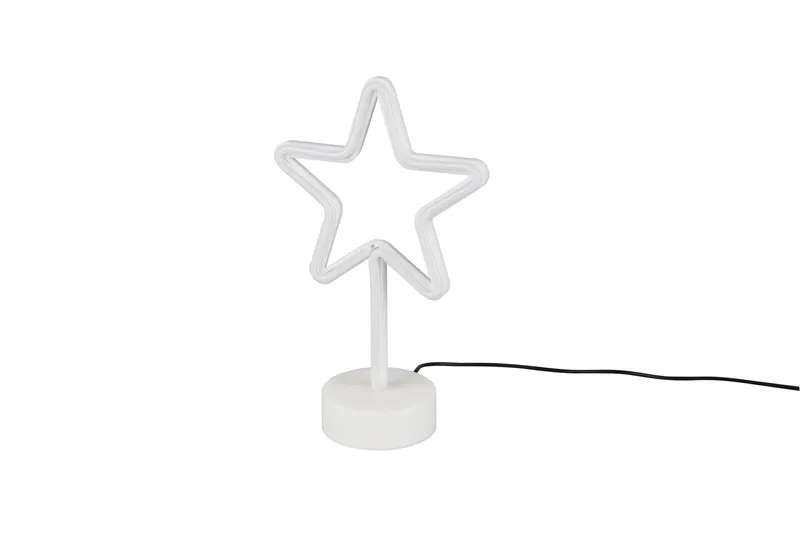 Star LED Bordslampa vit - Vit - Belysning - Lampor & belysning inomhus - Bordslampa