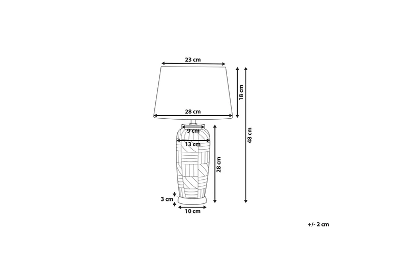 Traisen Bordslampa - Beige - Belysning - Lampor & belysning inomhus - Bordslampa