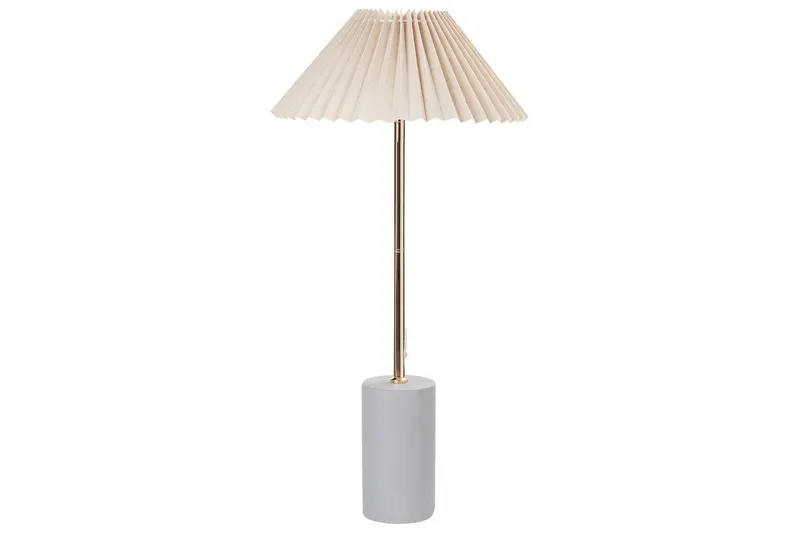 Bosleba Bordslampa 68 cm E27, Beige/Vit