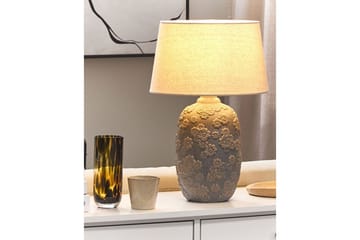 Bracto Bordslampa 46 cm E27 - Grå/Ljusbeige - Belysning - Lampor & belysning inomhus - Bordslampa