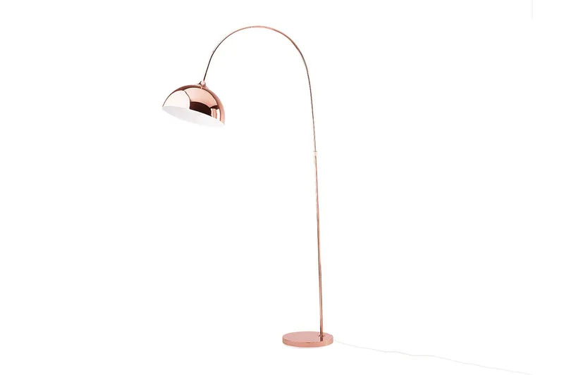 Candella Golvlampa 160 cm - Koppar - Belysning - Lampor & belysning inomhus - Designlampor - Båglampa
