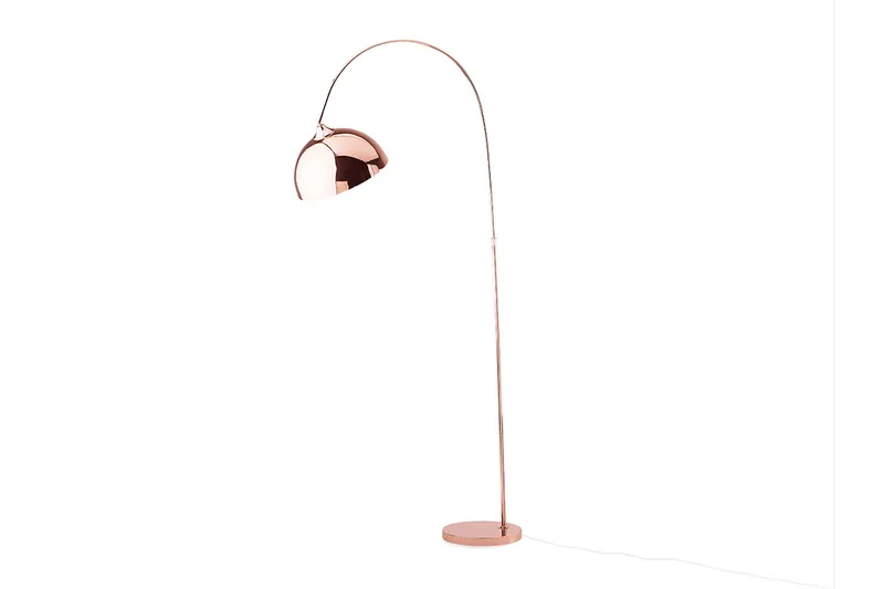 Candella Golvlampa 160 cm - Koppar - Belysning - Lampor & belysning inomhus - Designlampor - Båglampa