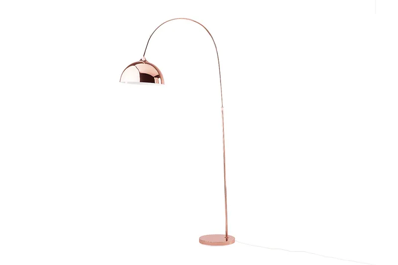 Candella Golvlampa 160 cm - Koppar - Belysning - Lampor & belysning inomhus - Designlampor - Båglampa