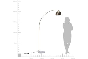 Golvlampa Paroo 210 cm - Mässing - Belysning - Lampor & belysning inomhus - Golvlampa