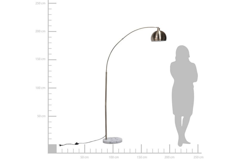 Golvlampa Paroo 210 cm - Mässing - Belysning - Lampor & belysning inomhus - Golvlampa