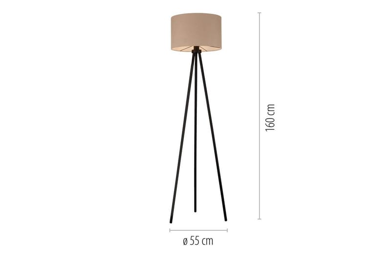 Duro Just Light Golvlampa - Beige - Belysning - Lampor & belysning inomhus - Golvlampa