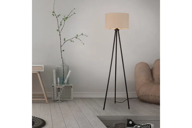 Duro Just Light Golvlampa - Beige - Belysning - Lampor & belysning inomhus - Golvlampa