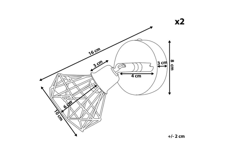 Ermana Spotlight 2 st G9 - Svart - Belysning - Lampor & belysning inomhus - Hall lampa