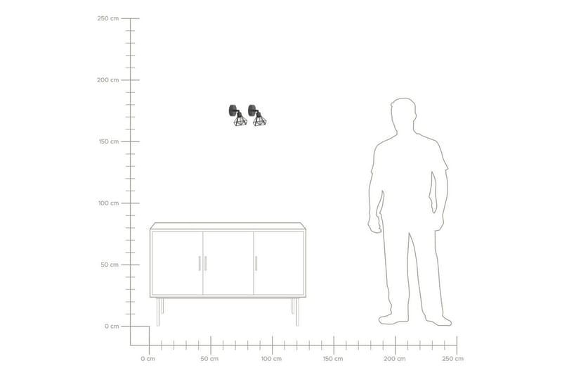 Ermana Spotlight 2 st G9 - Svart - Belysning - Lampor & belysning inomhus - Hall lampa