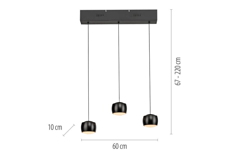 Ballini Just Light Taklampa - Black - Belysning - Lampor & belysning inomhus - Fönsterlampa