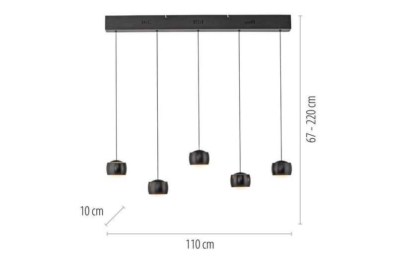 Ballini Just Light Taklampa - Black - Belysning - Lampor & belysning inomhus - Fönsterlampa