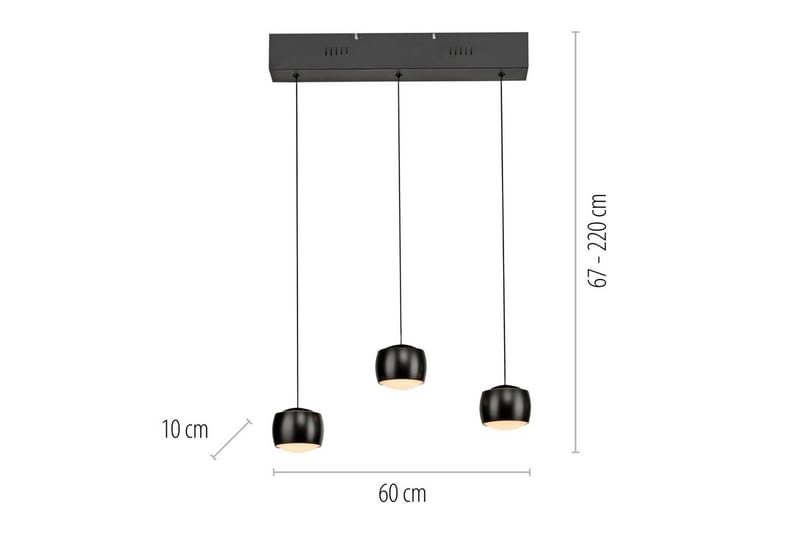 Ballini Just Light Taklampa - Black - Belysning - Lampor & belysning inomhus - Fönsterlampa