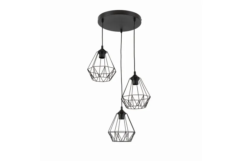 Bendinni Pendellampa Rund, Svart