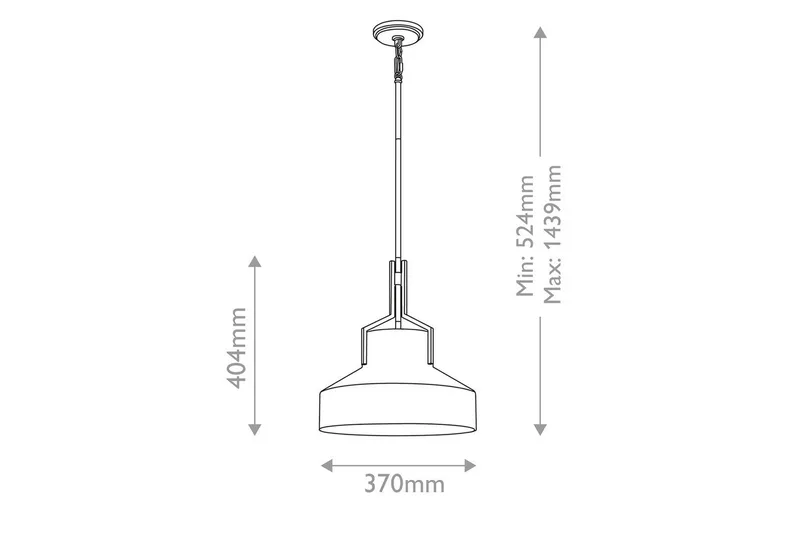 Brecken Quoizel Taklampa - Brass||White - Belysning - Lampor & belysning inomhus - Fönsterlampa