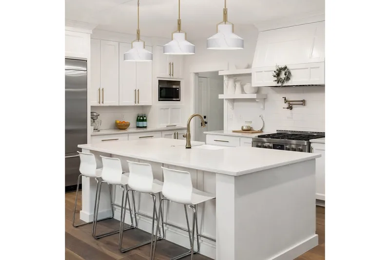 Brecken Quoizel Taklampa - Brass||White - Belysning - Lampor & belysning inomhus - Fönsterlampa