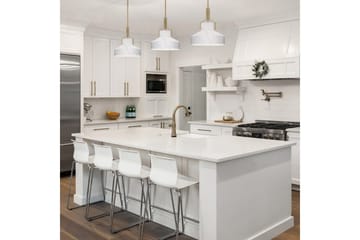 Brecken Quoizel Taklampa - Brass||White - Belysning - Lampor & belysning inomhus - Fönsterlampa