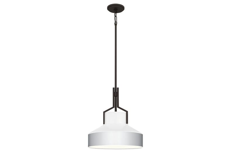 Brecken Quoizel Taklampa, Bronze||White