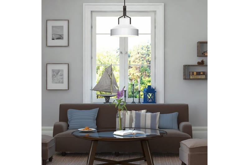 Brecken Quoizel Taklampa - Bronze||White - Belysning - Lampor & belysning inomhus - Fönsterlampa