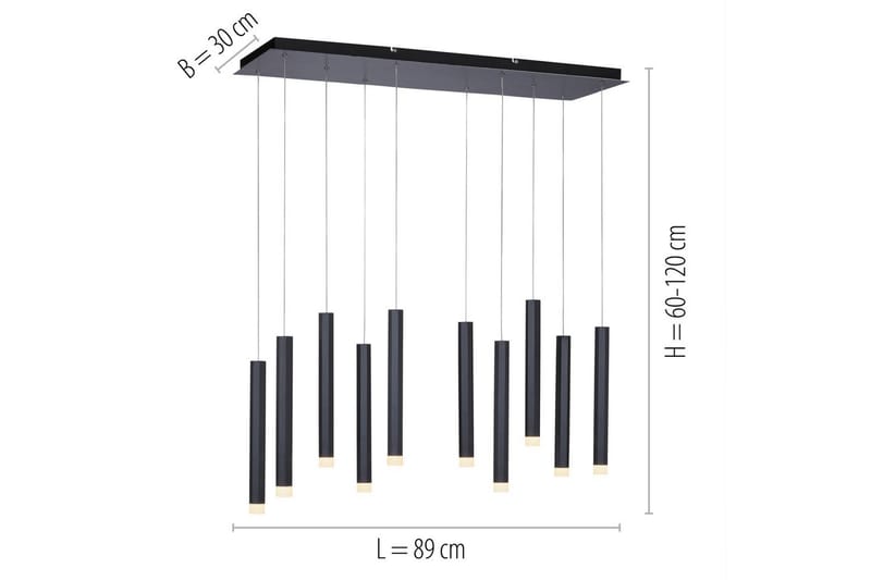 Bruno Just Light Taklampa - Black - Belysning - Lampor & belysning inomhus - Fönsterlampa