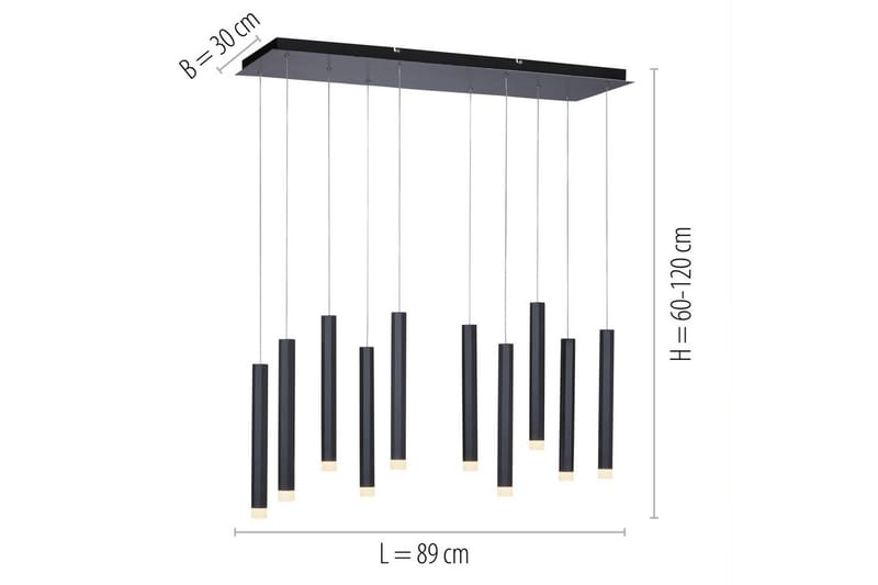 Bruno Just Light Taklampa - Black - Belysning - Lampor & belysning inomhus - Fönsterlampa