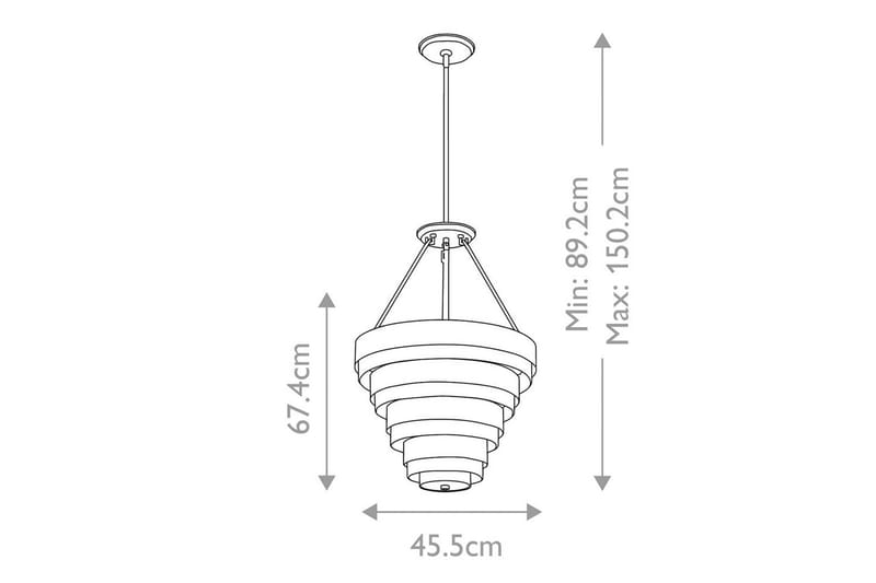 Echelon Lisa McDennon by Hinkley Taklampa - Brass - Belysning - Lampor & belysning inomhus - Fönsterlampa