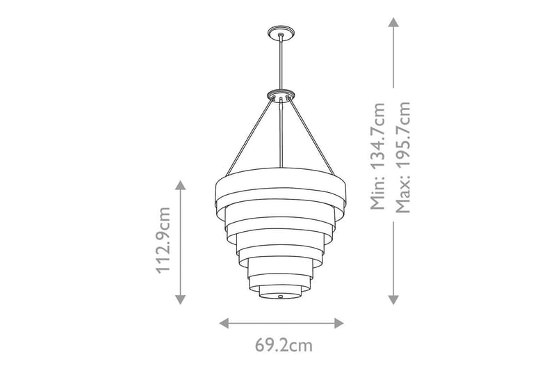 Echelon Lisa McDennon by Hinkley Taklampa - Brass - Belysning - Lampor & belysning inomhus - Fönsterlampa