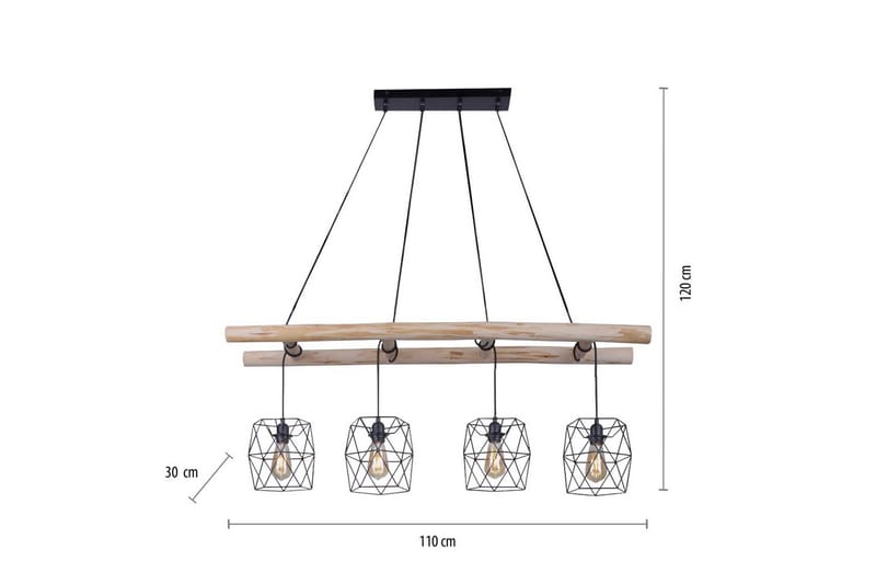 Edgar Just Light Taklampa - Black - Belysning - Lampor & belysning inomhus - Fönsterlampa