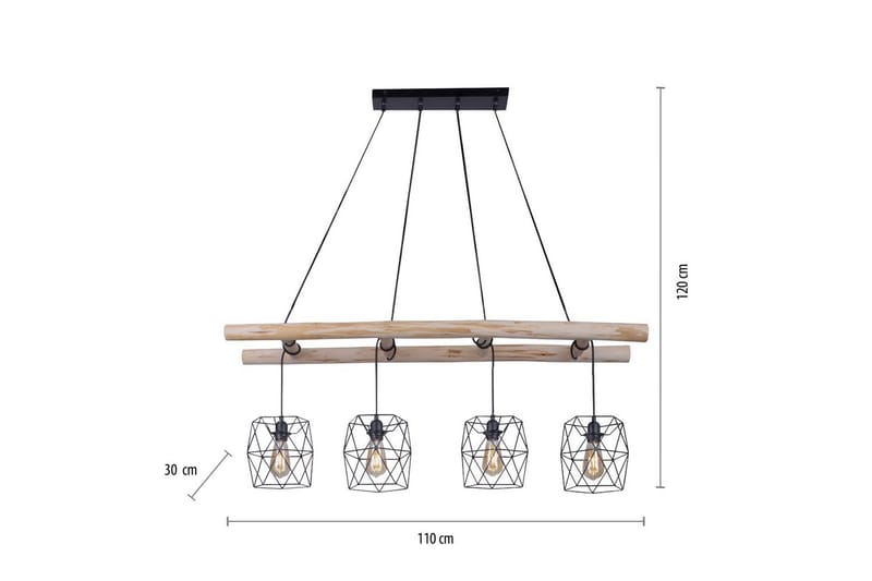 Edgar Just Light Taklampa - Black - Belysning - Lampor & belysning inomhus - Fönsterlampa