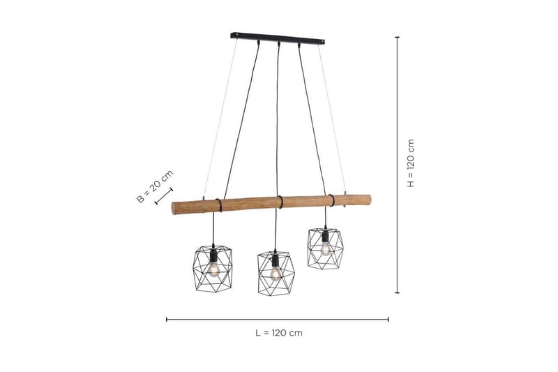 Edgar Just Light Taklampa - Black - Belysning - Lampor & belysning inomhus - Fönsterlampa