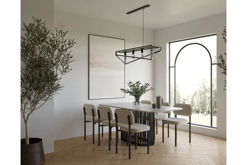 Eluvies Pendellampa Rund - Svart - Belysning - Lampor & belysning inomhus - Fönsterlampa