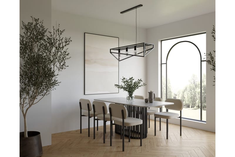 Eluvies Pendellampa Rund - Svart - Belysning - Lampor & belysning inomhus - Fönsterlampa