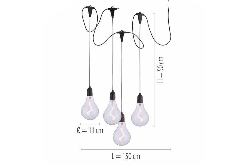 Enni Just Light Taklampa - Black - Belysning - Lampor & belysning inomhus - Fönsterlampa