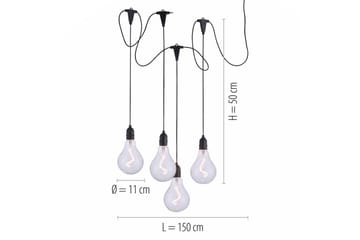 Enni Just Light Taklampa - Black - Belysning - Lampor & belysning inomhus - Fönsterlampa