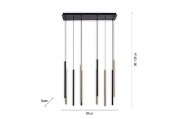 Flute Paul Neuhaus Taklampa - Black - Belysning - Lampor & belysning inomhus - Fönsterlampa