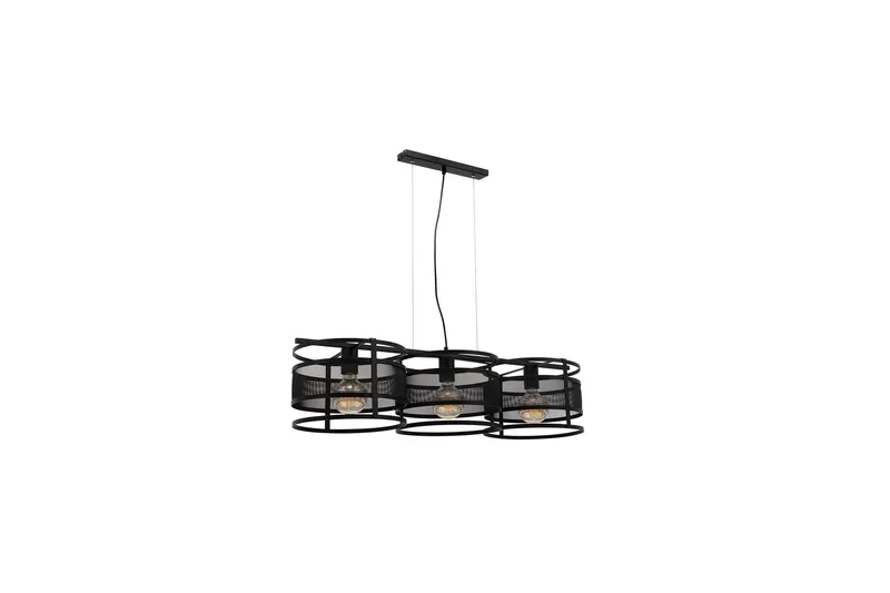 Gormar Pendellampa Rund, Svart