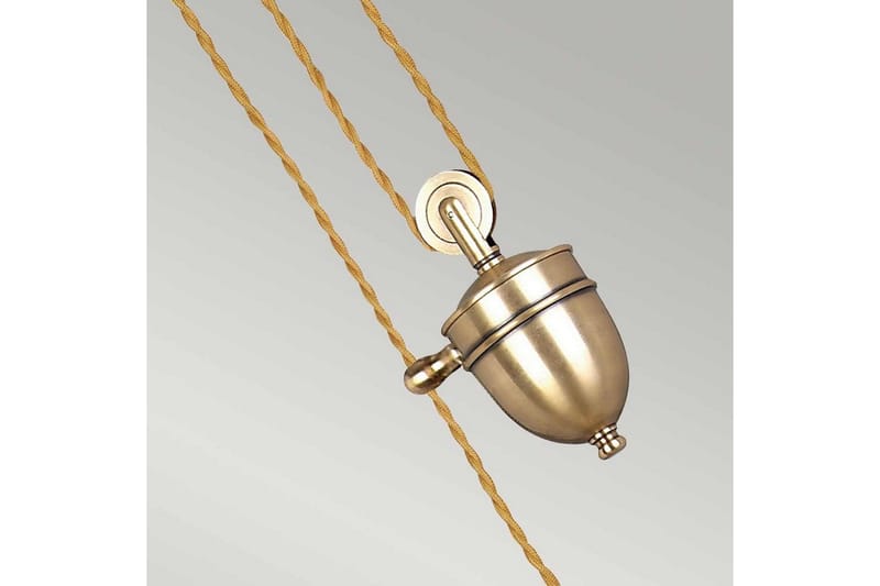 Hänglampa Elstead Lighting Provence Åldrad mässing - Åldrad mässing - Belysning - Lampor & belysning inomhus - Fönsterlampa