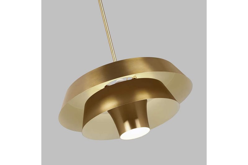 Hänglampa Feiss Brisbin Polerad mässing - Polerad mässing - Belysning - Lampor & belysning inomhus - Fönsterlampa