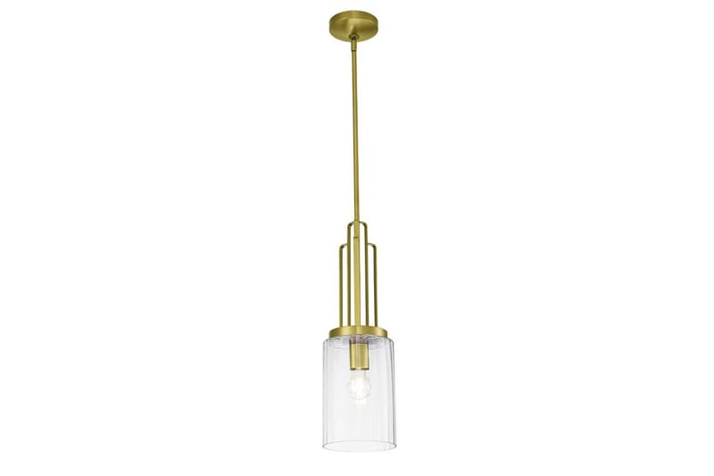 Hänglampa Kichler Kimrose Borstad naturlig mässing - Borstad naturlig mässing - Belysning - Lampor & belysning inomhus - Fönsterlampa
